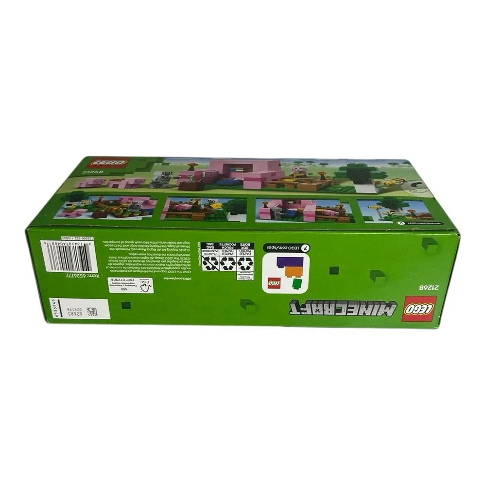 LEGO Minecraft The Baby Pig House 238 Pcs Toy 7+ Figures Playset 21268